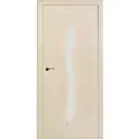 Дверь межкомнатная остеклённая Aura 90x200 см, ламинация, цвет ясень 3D
