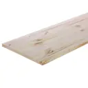 Мебельный щит 1200x300x18 мм хвоя сорт A/B