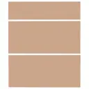 Двери для шкафа Delinia «Капучино» 60x70 см, ЛДСП, цвет бежевый, 3 шт.