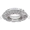 Спот встраиваемый Power Light 6224, GU5.3, 50 Вт, цвет матовый хром