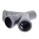 Крестовина одноплоскостная 50x50x50/45° полипропилен