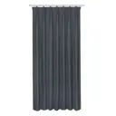 Штора на ленте «Милада» 140х260 см цвет серый