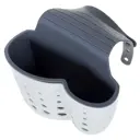 Подставка для щетки и губки цвет белый/серый