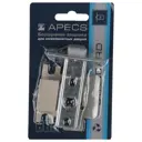Защелка без фиксации Apecs 5400-Р, 22х68 мм, сталь, цвет матовый никель