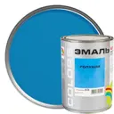 Эмаль Colors полуматовая цвет голубой 0.9 л
