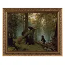 Картина в раме 40x50 см «Утро в сосновом бору»
