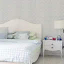 Обои флизелиновые, 1,06х10,05 м, вензеля, серый Па 7334-14