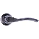 Дверная ручка Inspire «Alba», без запирания, комплект, цвет графит