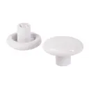 Ручка-скоба 128 мм, цвет хром, 4 шт.