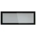 Витрина для шкафа Delinia «Лайн» 80x35 см, алюминий/стекло, цвет светло-серый