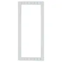 Витрина для шкафа Delinia «Фенс белый» 40x92 см, МДФ, цвет белый