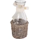 Украшение новогоднее «Бутыль подсвечник», 11.5х21.5 см