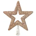 Верхушка для ёлки «Звезда» 22 см, цвет золотой