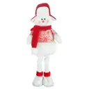 Игрушка мягкая «Снеговик растягивающийся» 71 см
