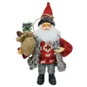 Игрушка мягкая «Санта DF-211» 18 см
