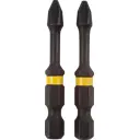 Биты ударные Dewalt PH2x57 мм, 2 шт.
