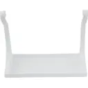 Полка настенная Berossi 28x12x21 см пластик цвет белый