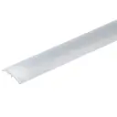 Порог разноуровневый (кант) Artens скрытый, 40x1800x0-8 мм, цвет алюминий