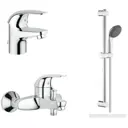 Набор смесителей Grohe Swift для раковины и ванны
