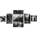 Модульная картина «Жёлтое такси» 80х110 см