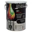 Грунт эмаль по ржавчине 3 в 1 гладкая Dali Special цвет черный 5 кг