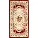 Ковер полипропилен Fortune L006B 80x150 см цвет красный