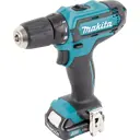 Дрель-шуруповерт аккумуляторная Makita DF331DWYE4, 10.8В Li-ion 2х1.5Ач