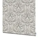 Обои флизелиновые Erismann Elegance серые 1.06 м 3633-6