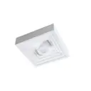 Светильник настенно-потолочный светодиодный Gesso 10218/SG, 15 м², белый свет