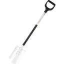 Лопата штыковая облегчённая Fiskars 105 см алюминий, с черенком