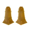 Угол для плинтуса внутренний BOLES В017 «Дуб темноцветный» 58 мм 2 шт.