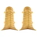 Угол для плинтуса угол внутренний Easy Line 13, Дуб Классик, 2 шт.