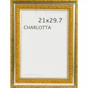 Рамка Charlotta 21х30 см пластик цвет золото