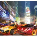 Фотообои 3D Flizart «Гонки в Токио», флизелиновые, 300x280 см