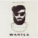 Картина на холсте «Wanted» 30х30 см