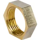 Контргайка 3/4" никелерованная латунь