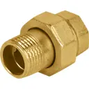 Сгон прямой американка Aquabeam 1/2"x1/2" ВР-НР латунь ABR.341.Y.0004