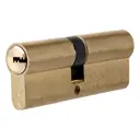 Цилиндр Apecs SM-60-G, 30x30 мм, ключ/ключ, цвет золото