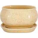 Горшок цветочный Танго ø15 h10 см v1.1 л керамика бежевый