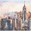 Картина на холсте «Небоскребы» 30x30 см