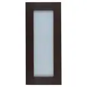 Витрина для шкафа «Лион» 40х92 см, массив дерева, цвет коричневый