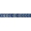 Бордюр настенный Azori «Festa» 50.6x6.2 см цвет синий индиго