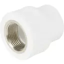 Муфта комбинированная РВК 3/4"x25 мм ВР ВП полипропилен 020407