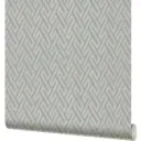 Обои флизелиновые Московская обойная фабрика Зигзаг серые 4092-5 1.06 м