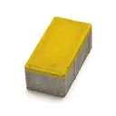 Плитка тротуарная «Кирпичик», 200x100x40 мм цвет сахара