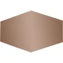 Зеркальная плитка Omega Glass NNLM72 сота 30x20 см глянцевая цвет бронза 1 шт.