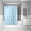 Шторка для ванной комнаты Iddis Butterfly SCID031P