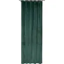 Штора на ленте «Вельвет», 160x260 см, однотон, цвет изумрудный