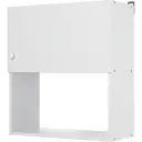 Шкаф навесной "Бэлла" 60x67.6x29 см, ЛДСП, цвет белый