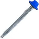 Кровельные саморезы STANDERS RAL5005 сверлоконечные синие 4.8x65, 50 шт.